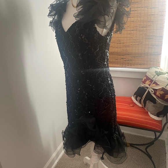 80's SEQUINS DRESS - Picture 8 of 10